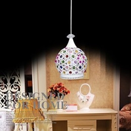 Stile Lampada a sospensione Cristallo Contratto Lampade moderne