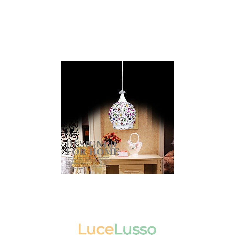 Stile Lampada a sospensione Cristallo Contratto Lampade moderne