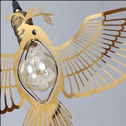 Placcatura di uccelli d'arte tagliata in carta retrò