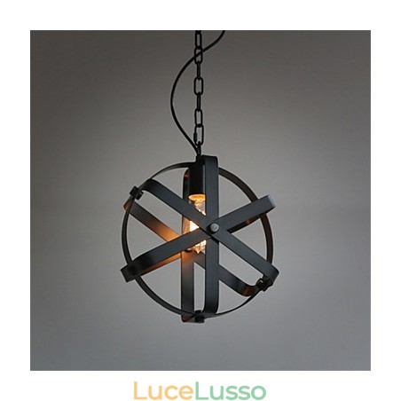 Lampadario decorativo in stile vintage, stile industriale, rotondo, per la casa, loft Lampadario decorativo in stile vintage, stile industriale, rotondo, per la casa, loft