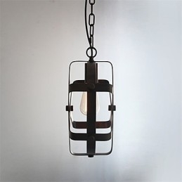 Lampadario decorativo in stile vintage, stile industriale, rotondo, per la casa, loft