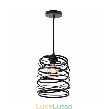 Rustic Lodge Retro Country Mini Style Dipinto Lampada a sospensione in metallo Garage Rustic Lodge Retro Country Mini Style Dipinto Lampada a sospensione in metallo Garage