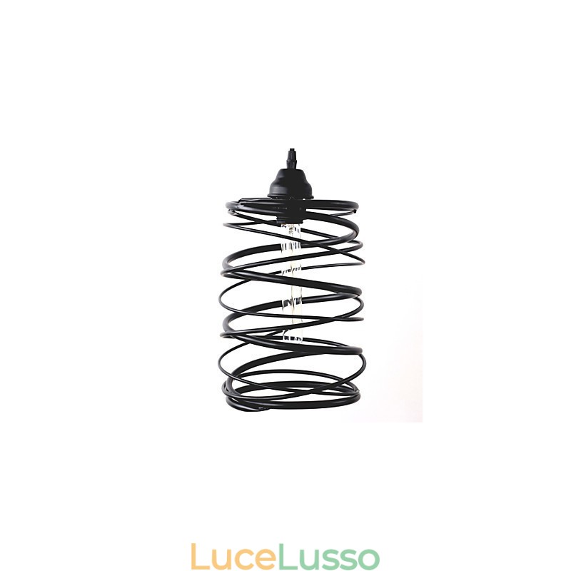 Rustic Lodge Retro Country Mini Style Dipinto Lampada a sospensione in metallo Garage