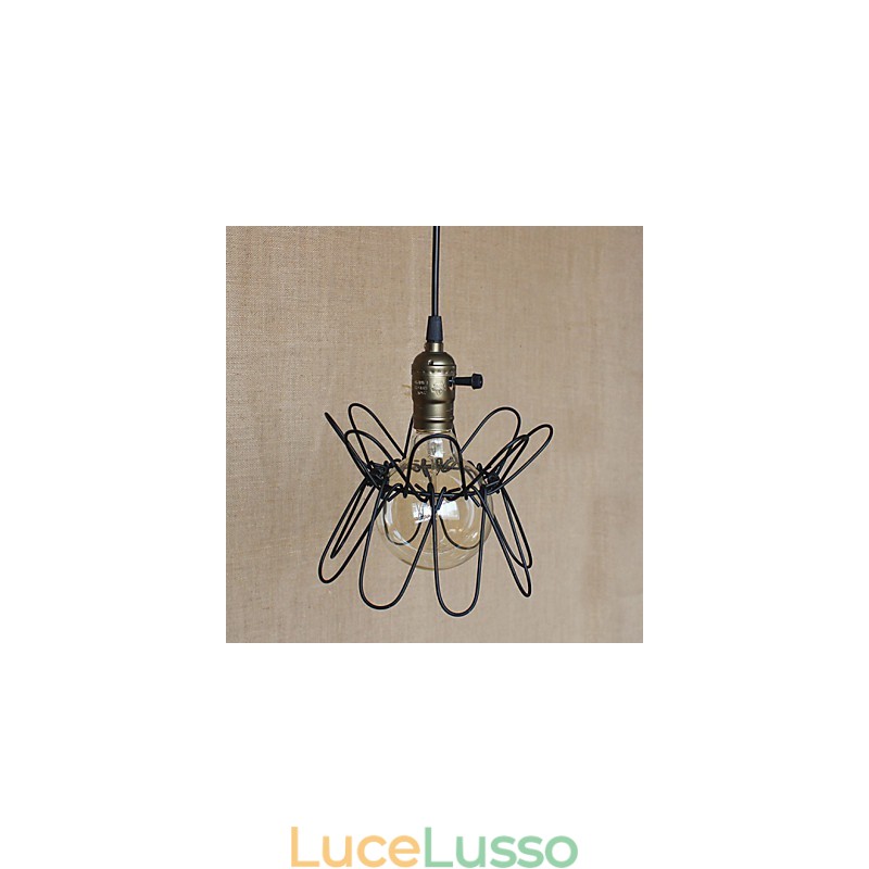 Lampadario Americange Industrial Retro Deformation