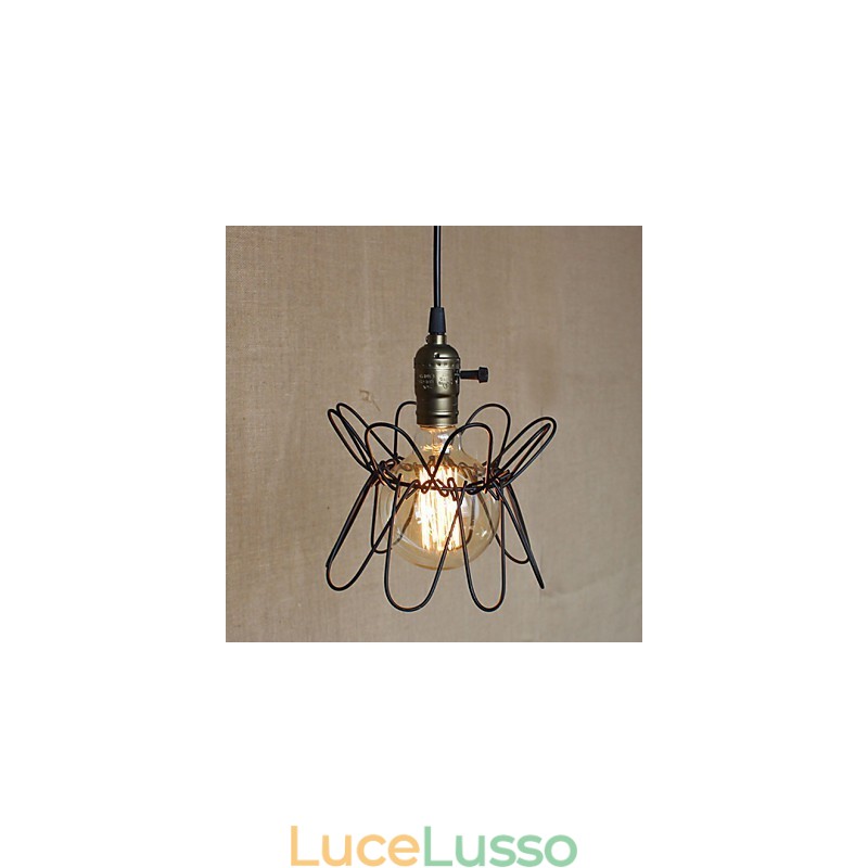 Lampadario Americange Industrial Retro Deformation