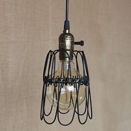 Lampadario Americange Industrial Retro Deformation