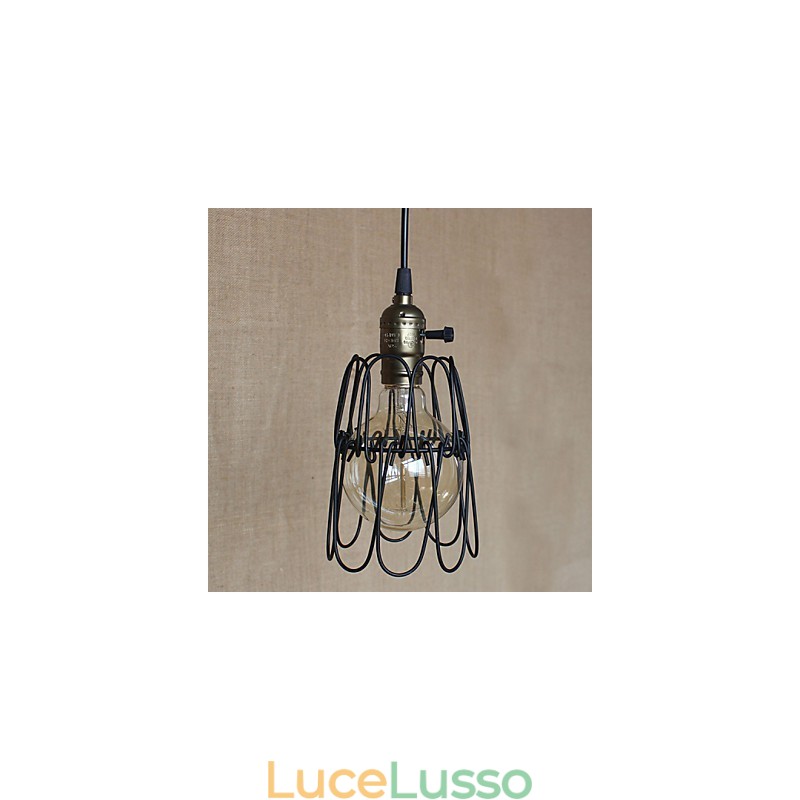 Lampadario Americange Industrial Retro Deformation