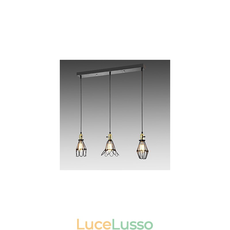 Lampada a sospensione tradizionale classica vintage retrò country