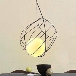 Lampada a sospensione in metallo di Retro Designers
