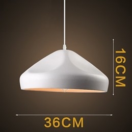Lampada a sospensione in metallo con dipinto in stile retrò vintage mini