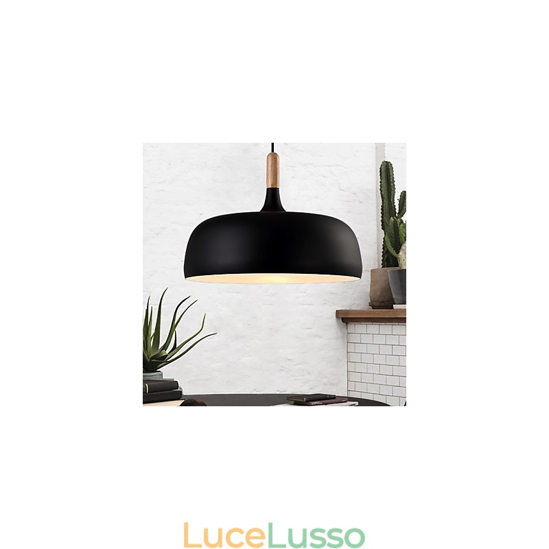 Lampada a sospensione moderna in metallo stile country contemporaneo