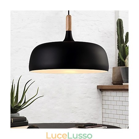 Lampada a sospensione moderna in metallo stile country contemporaneo Lampada a sospensione moderna in metallo stile country contemporaneo