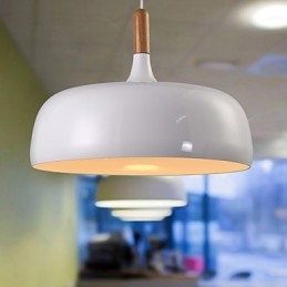 Lampada a sospensione moderna in metallo stile country contemporaneo