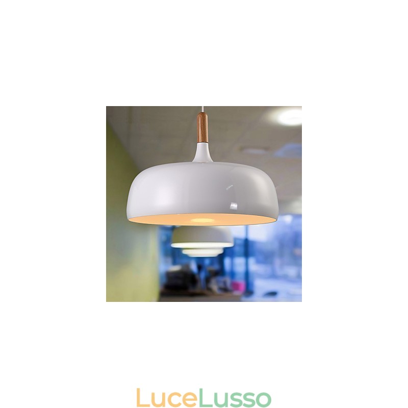 Lampada a sospensione moderna in metallo stile country contemporaneo