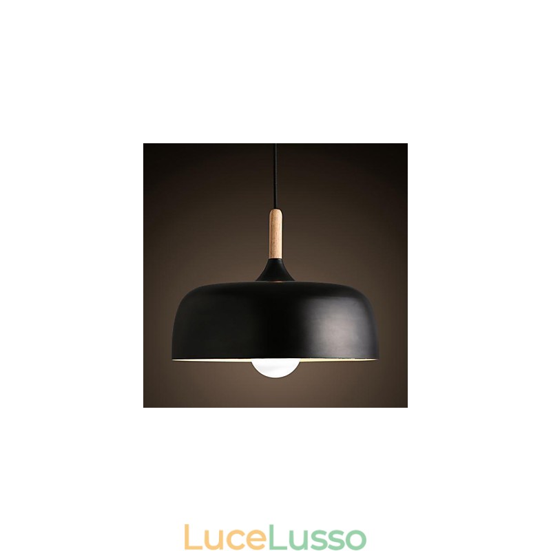 Lampada a sospensione moderna in metallo stile country contemporaneo