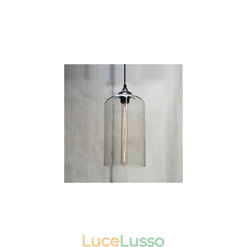 Pendente di design della bottiglia 1 luce Concise Iron Painting