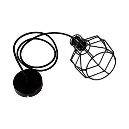 Lampada a sospensione in metallo con verniciatura in stile retrò Mini Garage