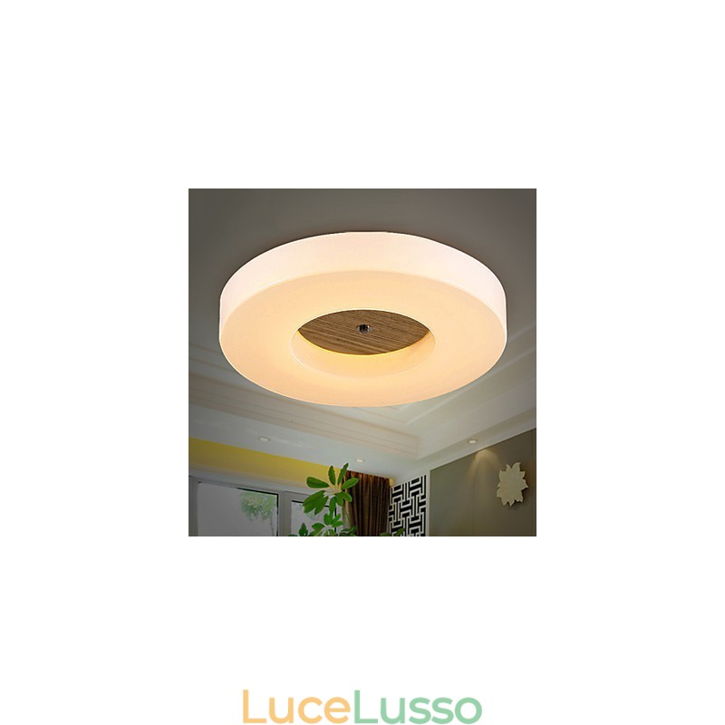 Moderno Contemporaneo Country Mini Stile Altri Legno Bambù Lampada a sospensione