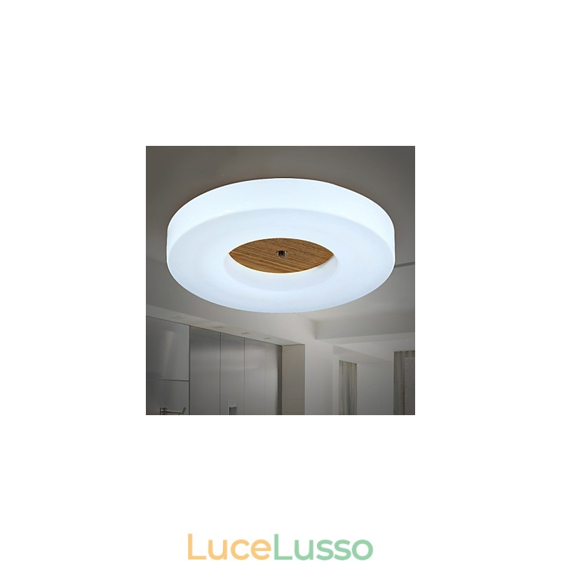 Moderno Contemporaneo Country Mini Stile Altri Legno Bambù Lampada a sospensione