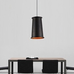 Lampada a sospensione in metallo di Retro Designers