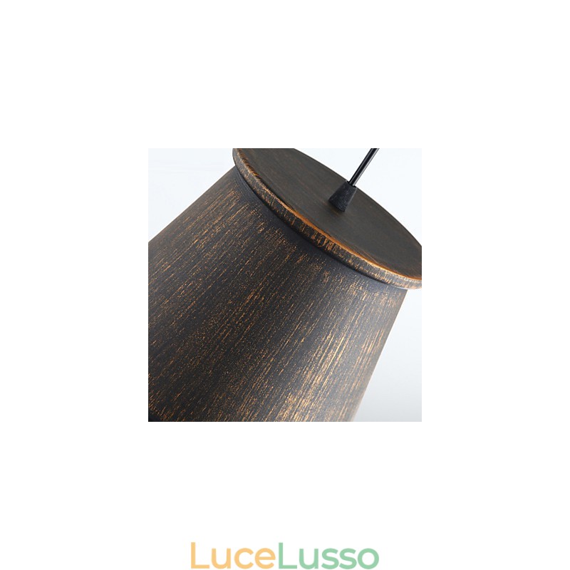 Lampada a sospensione in metallo di Retro Designers