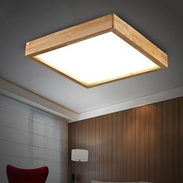 Moderno Contemporaneo Country Mini Stile Altri Legno Bambù Lampada a sospensione
