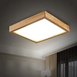 Moderno Contemporaneo Country Mini Stile Altri Legno Bambù Lampada a sospensione