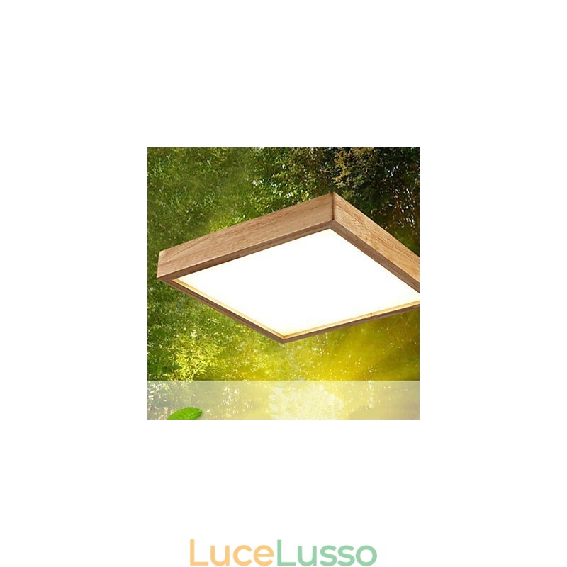 Moderno Contemporaneo Country Mini Stile Altri Legno Bambù Lampada a sospensione