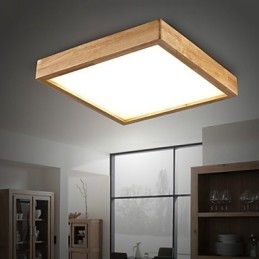 Moderno Contemporaneo Country Mini Stile Altri Legno Bambù Lampada a sospensione