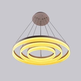 Vendita calda Colore bianco Acrilico Moderna Lampada a sospensione 130W