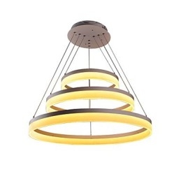 Vendita calda Colore bianco Acrilico Moderna Lampada a sospensione 130W