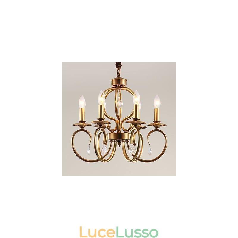 Lampadario a sospensione Mini stile tradizionale classico metallo