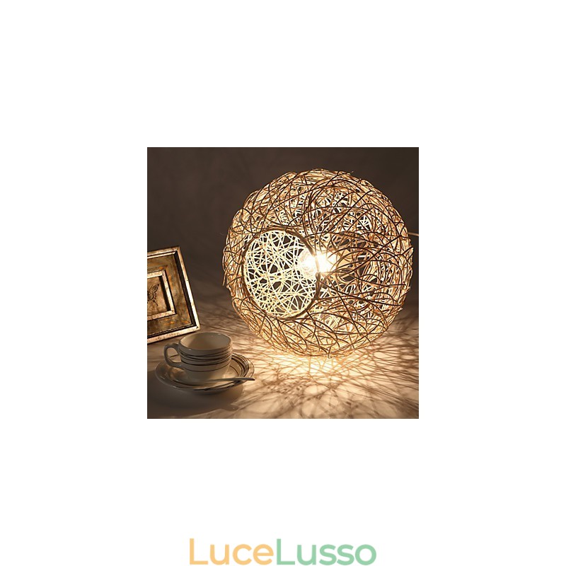Lampada artistica Cany Lampada a goccia Chinlon rurale Lampada a goccia