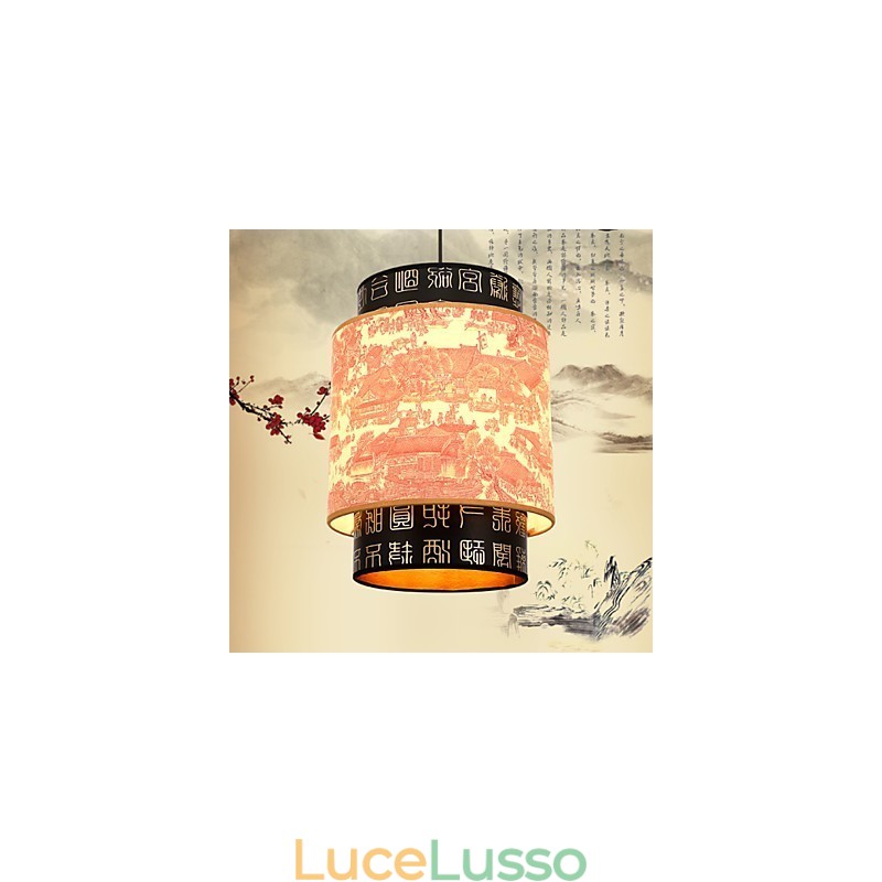 Lampadario a testa singola per pasti, arcaizza la piccola lampada a goccia della sala da tè
