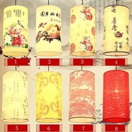 Lampadario a testa singola per pasti, arcaizza la piccola lampada a goccia della sala da tè