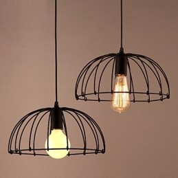 Lampada a sospensione in metallo di Retro Designers
