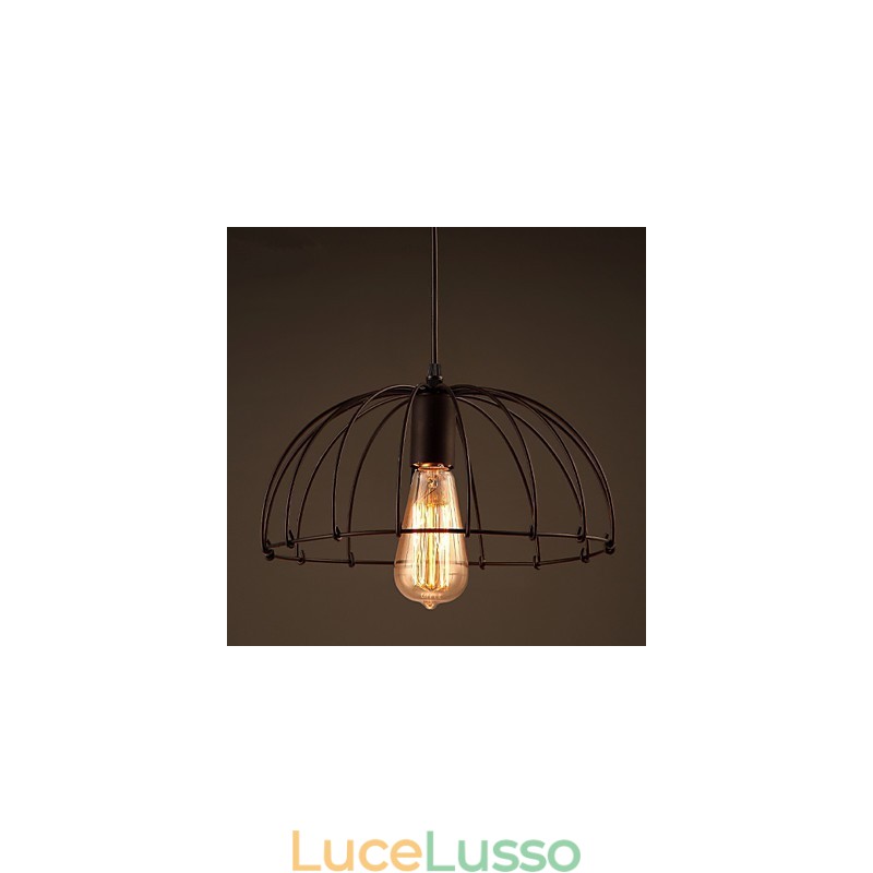 Lampada a sospensione in metallo di Retro Designers