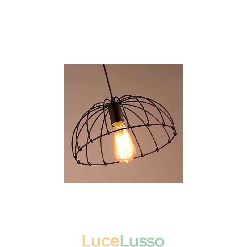 Lampada a sospensione in metallo di Retro Designers