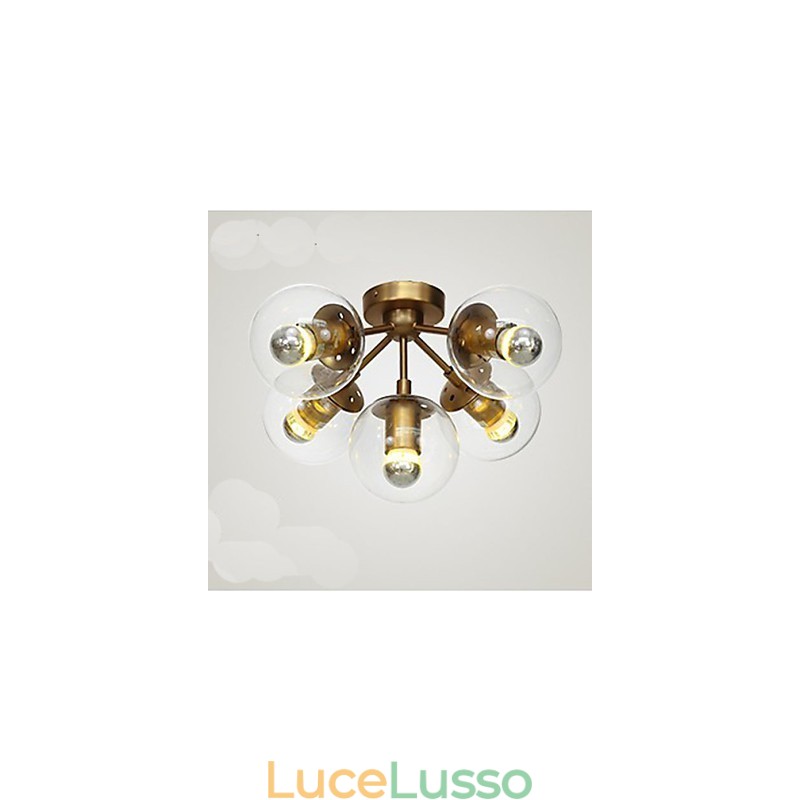Lampadario Golden Beans