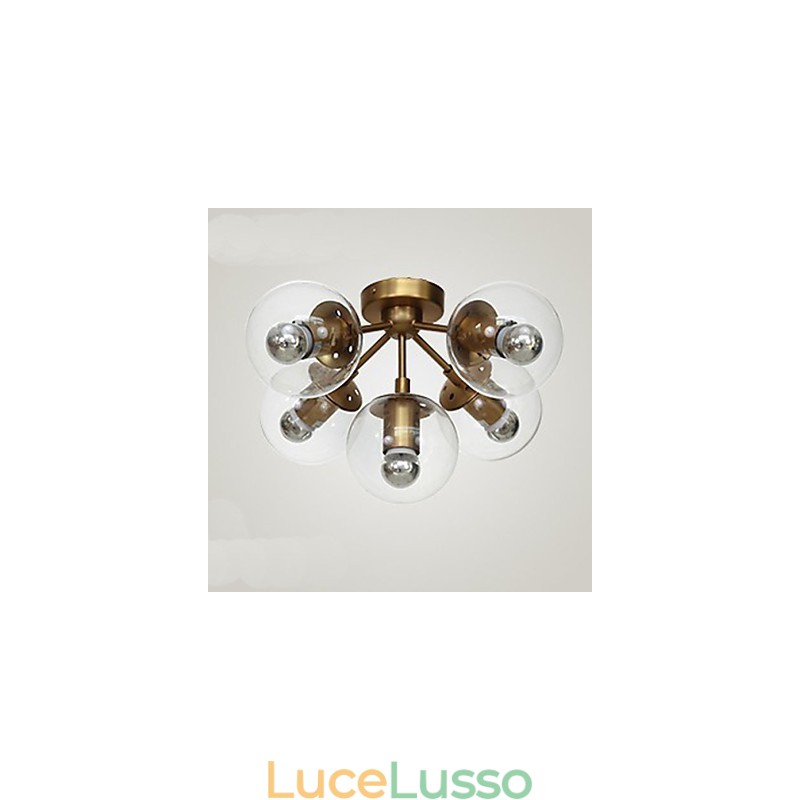 Lampadario Golden Beans