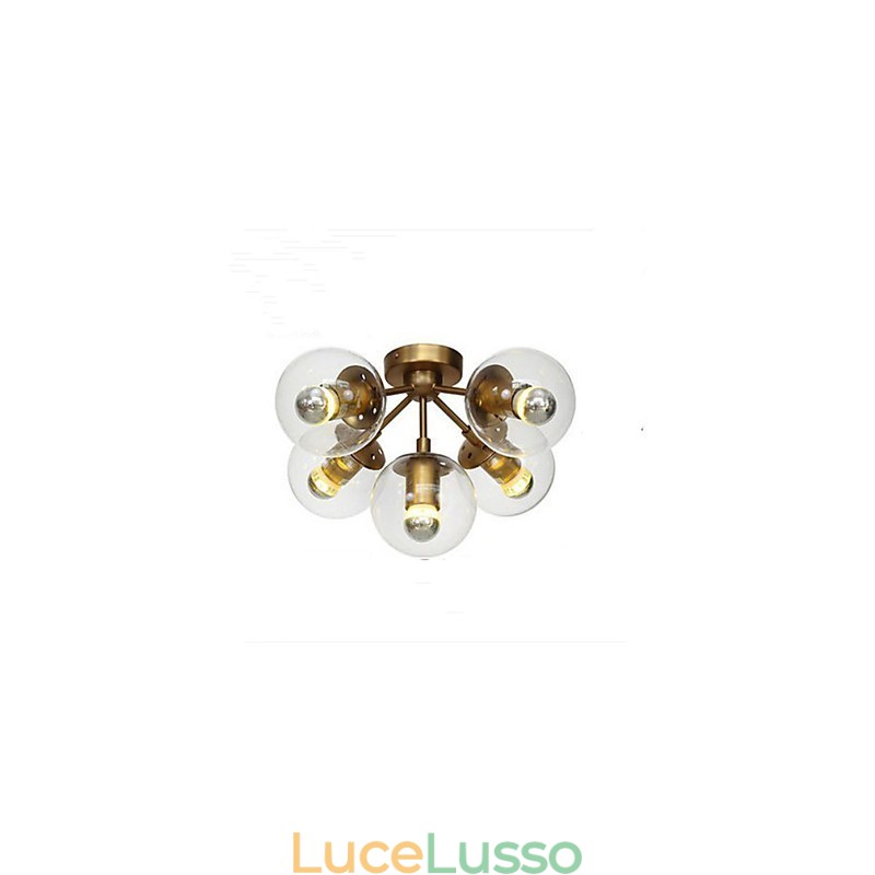 Lampadario Golden Beans