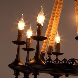 Lampade a sospensione Mini Stile Tradizionale Classico Metallo