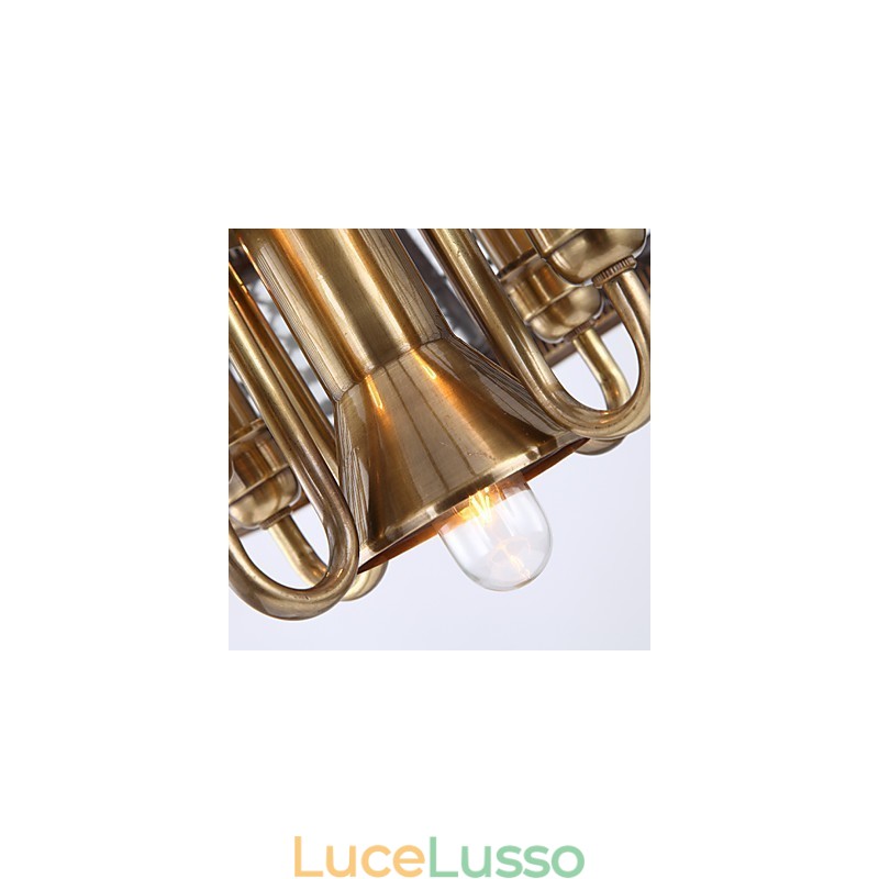 Lampade a sospensione in cristallo Mini stile tradizionale classico metallo