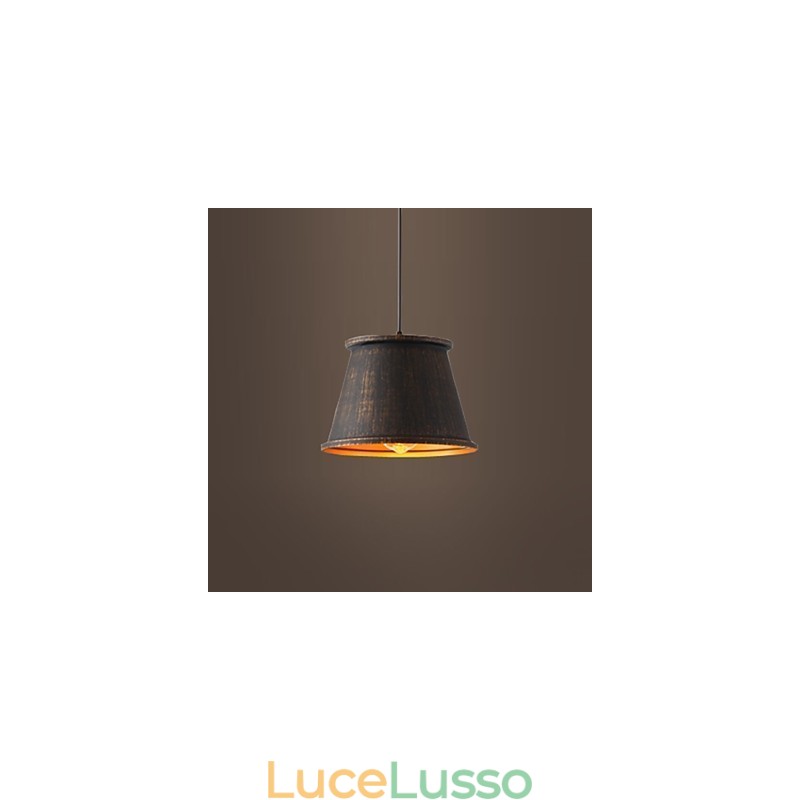 Lampada a sospensione in metallo di Retro Designers
