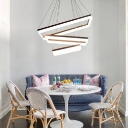 Lampada a sospensione moderna e contemporanea in stile Wi-Fi Smart dimmerabile a 3 livelli