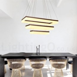 Lampada a sospensione moderna e contemporanea in stile Wi-Fi Smart dimmerabile a 3 livelli