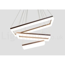 Lampada a sospensione moderna e contemporanea in stile Wi-Fi Smart dimmerabile a 3 livelli
