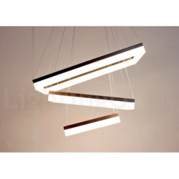 Lampada a sospensione moderna e contemporanea in stile Wi-Fi Smart dimmerabile a 3 livelli