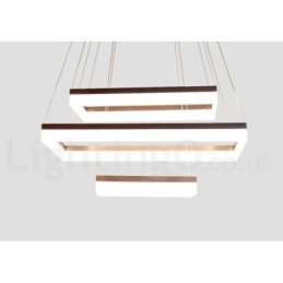 Lampada a sospensione moderna e contemporanea in stile Wi-Fi Smart dimmerabile a 3 livelli