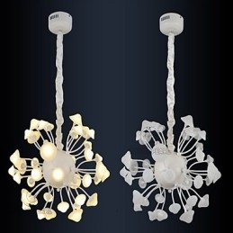 Moderna luce pendente calda bianca luminosa decorazione della casa